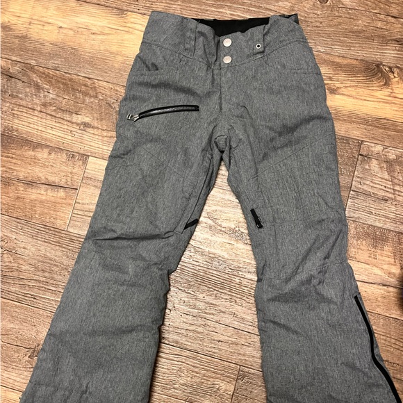 Girls Obermeyer Snow Pants Size 8 - Picture 1 of 3